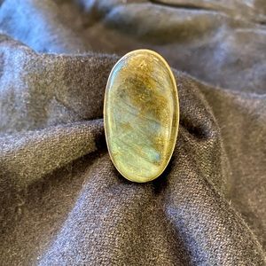 Sterling silver Labradorite size 8.5 ring